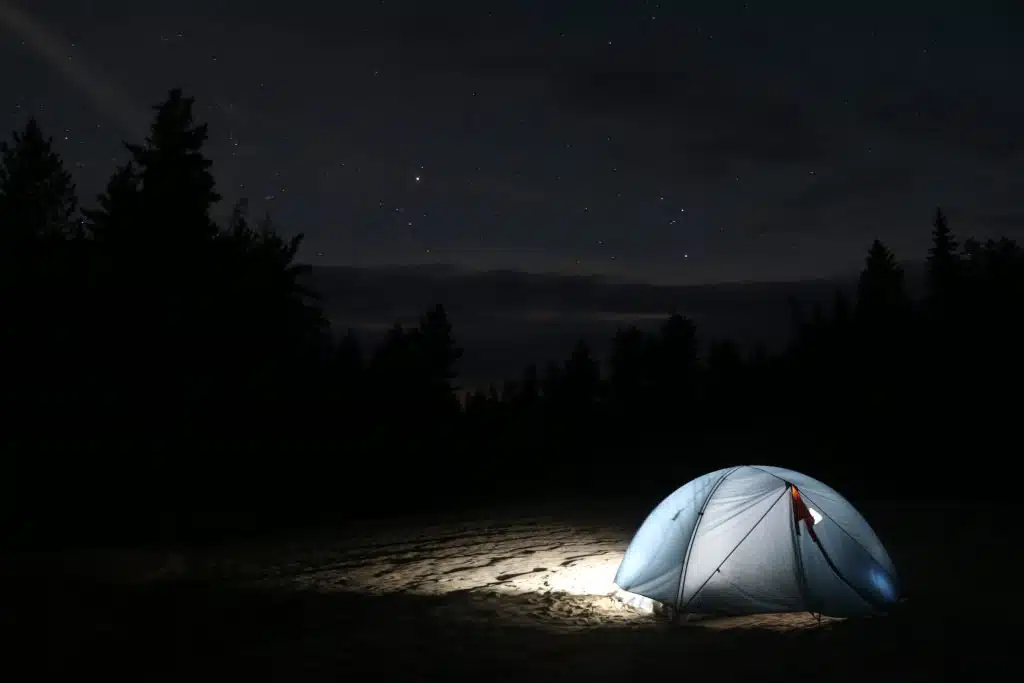 Night Camping near Noire River