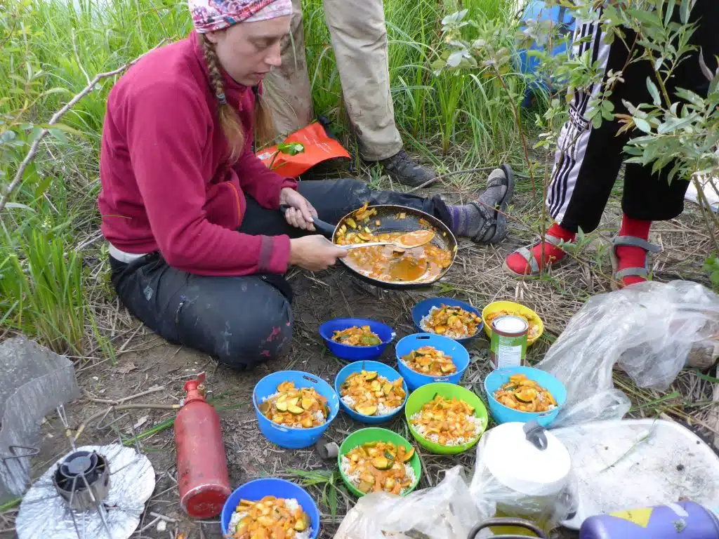 canoe trip meal ideas