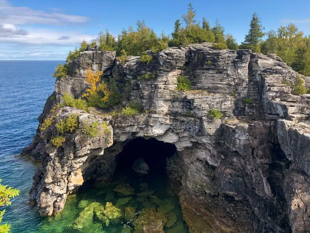 The Grotto Cave in Bruce Peninsula National Park