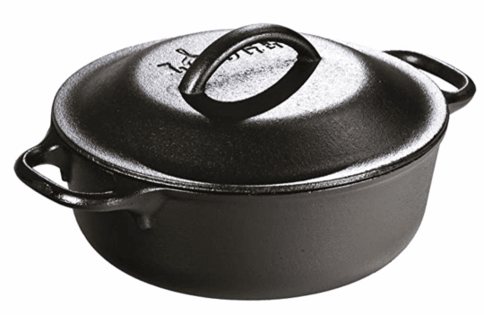 Texsport Cast Iron Dutch Oven - 8 Quart