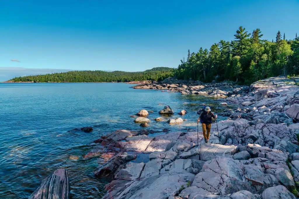 Backpacking the Coastal Trail in Lake Superior National Park