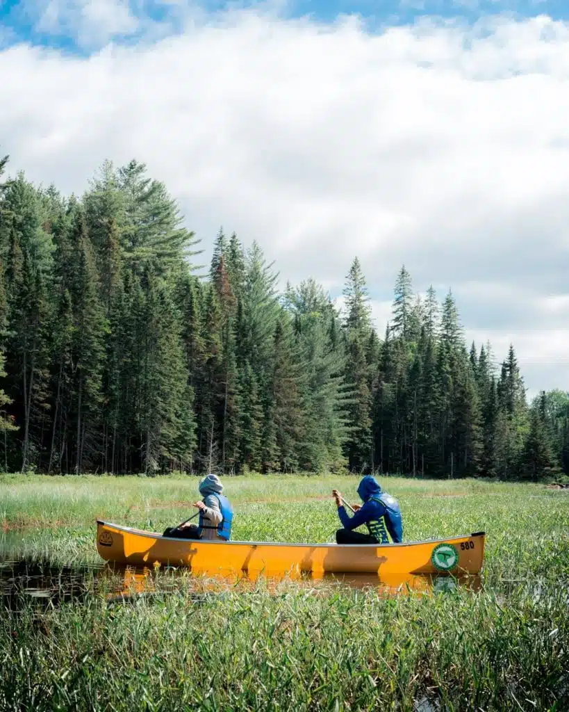 algonquin park canoe day trips