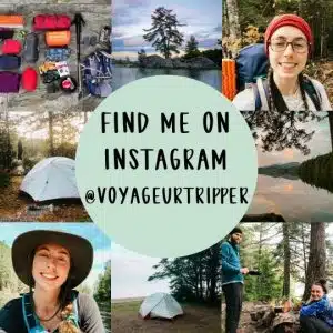 Instagram account of Voyageur tripper