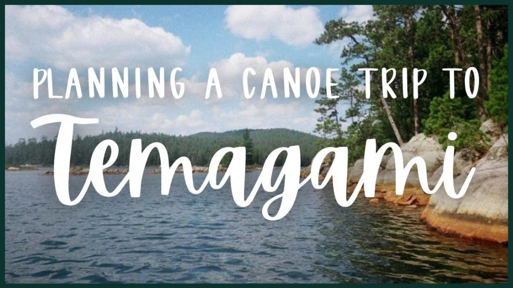 Temagami Canoe Routes pin