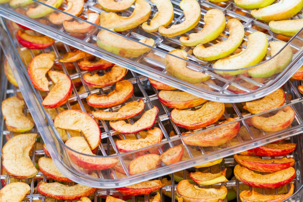 Dried fruit is one of my favourite hiking snacks. You can dehydrate your own at home!