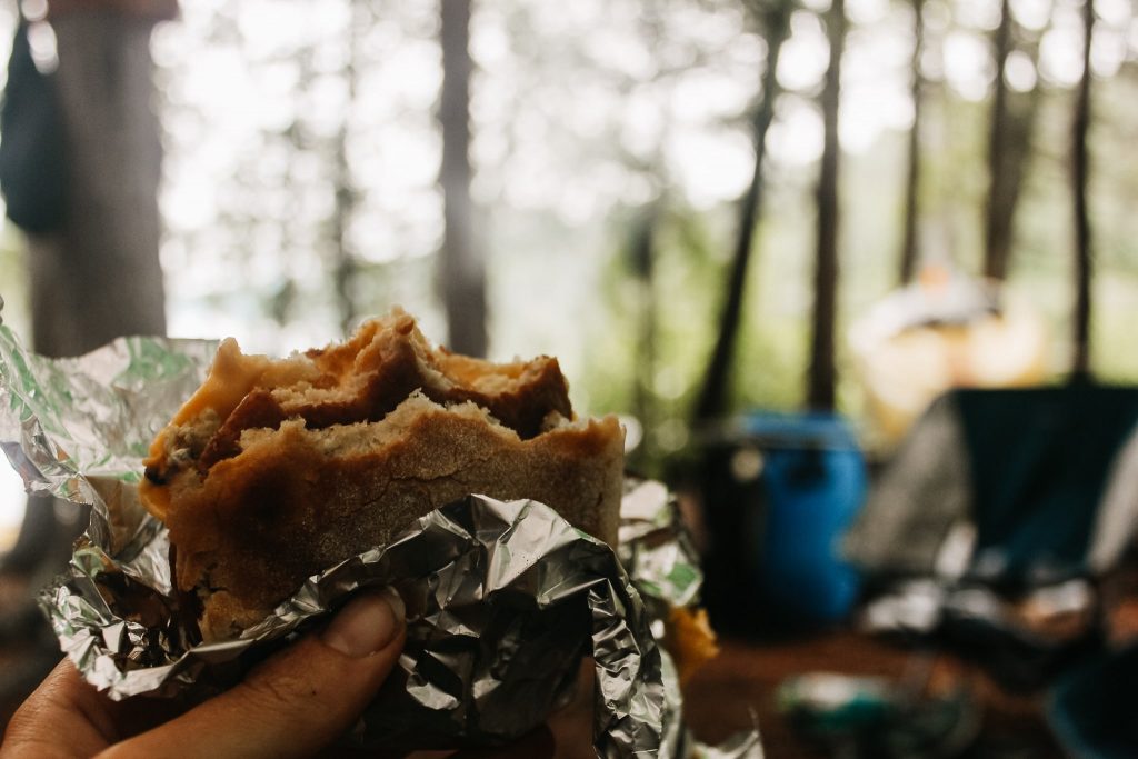 easy canoe trip meals