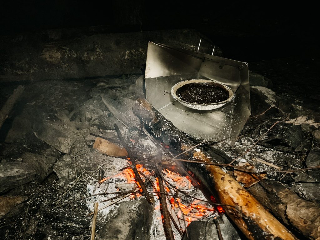 easy canoe trip meals